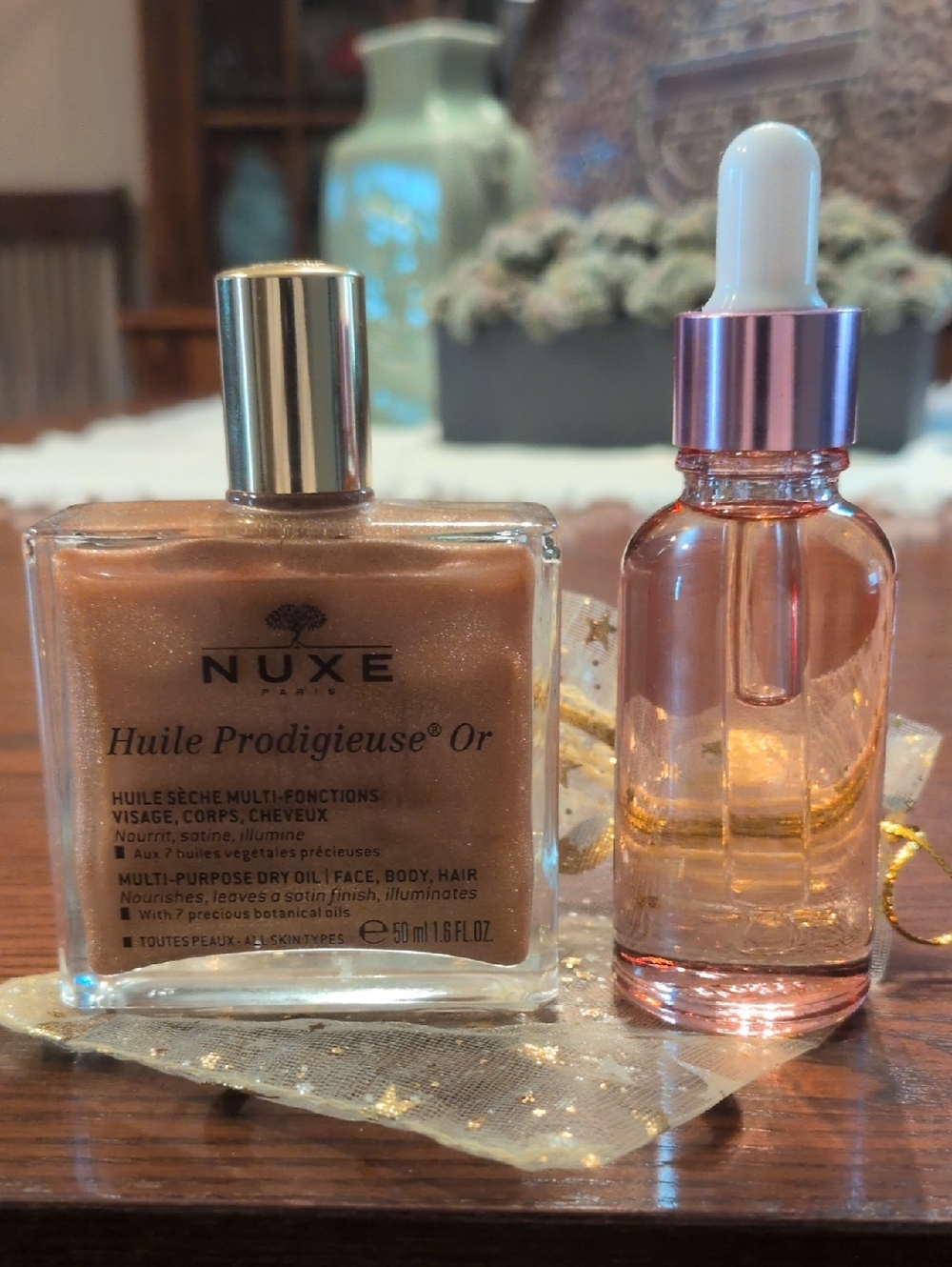 NUXE Huile Prodigieuse Or Multi-Purpose Shimmering Dry Oil - Gold, & Cuticle Oil